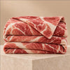 Cozy Prosciutto Soft Bedding Throw