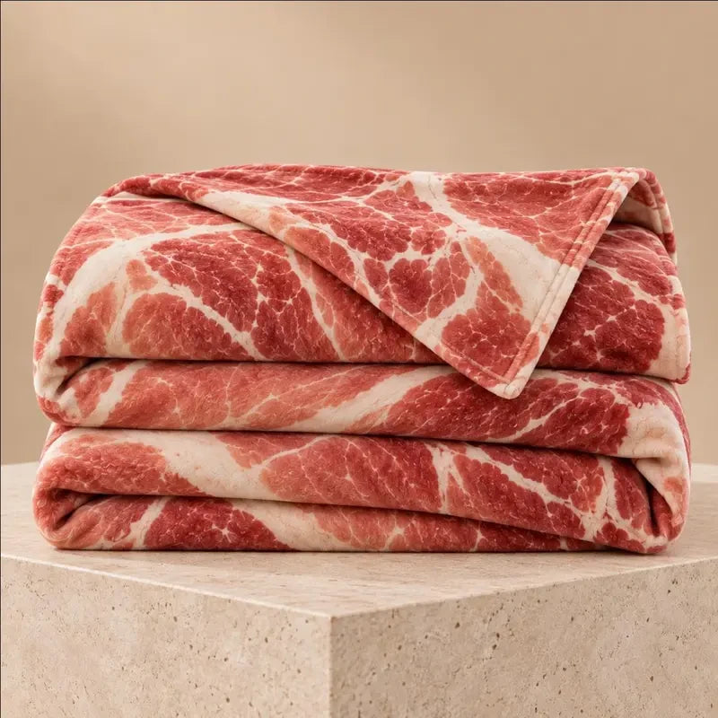 Cozy Prosciutto Soft Bedding Throw