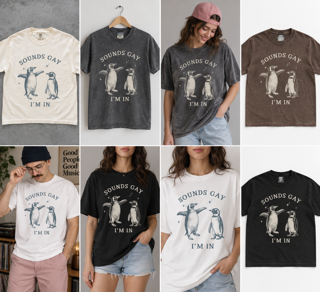 OFFSCRIPT T-shirt mockup collection